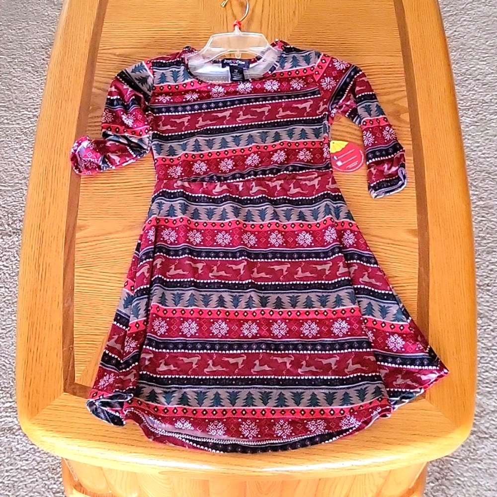 Just One Girls Christmas Dress